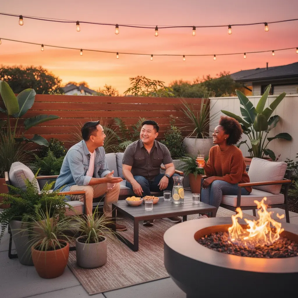 Biuro domowe z ergonomicznym biurkiem i inspirującą dekoracją ścian.